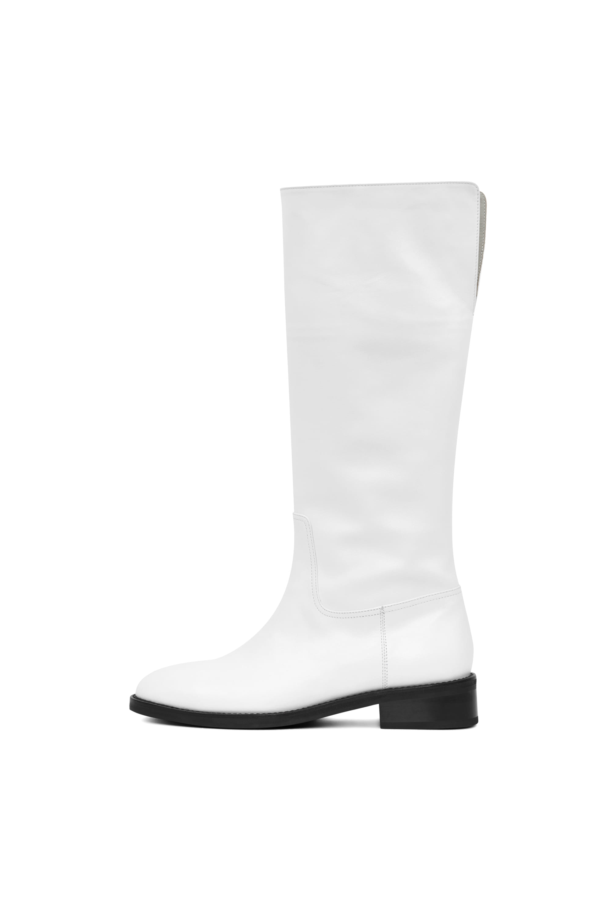 WEATHER FOLDED BOOTS_WHITE/GRAY