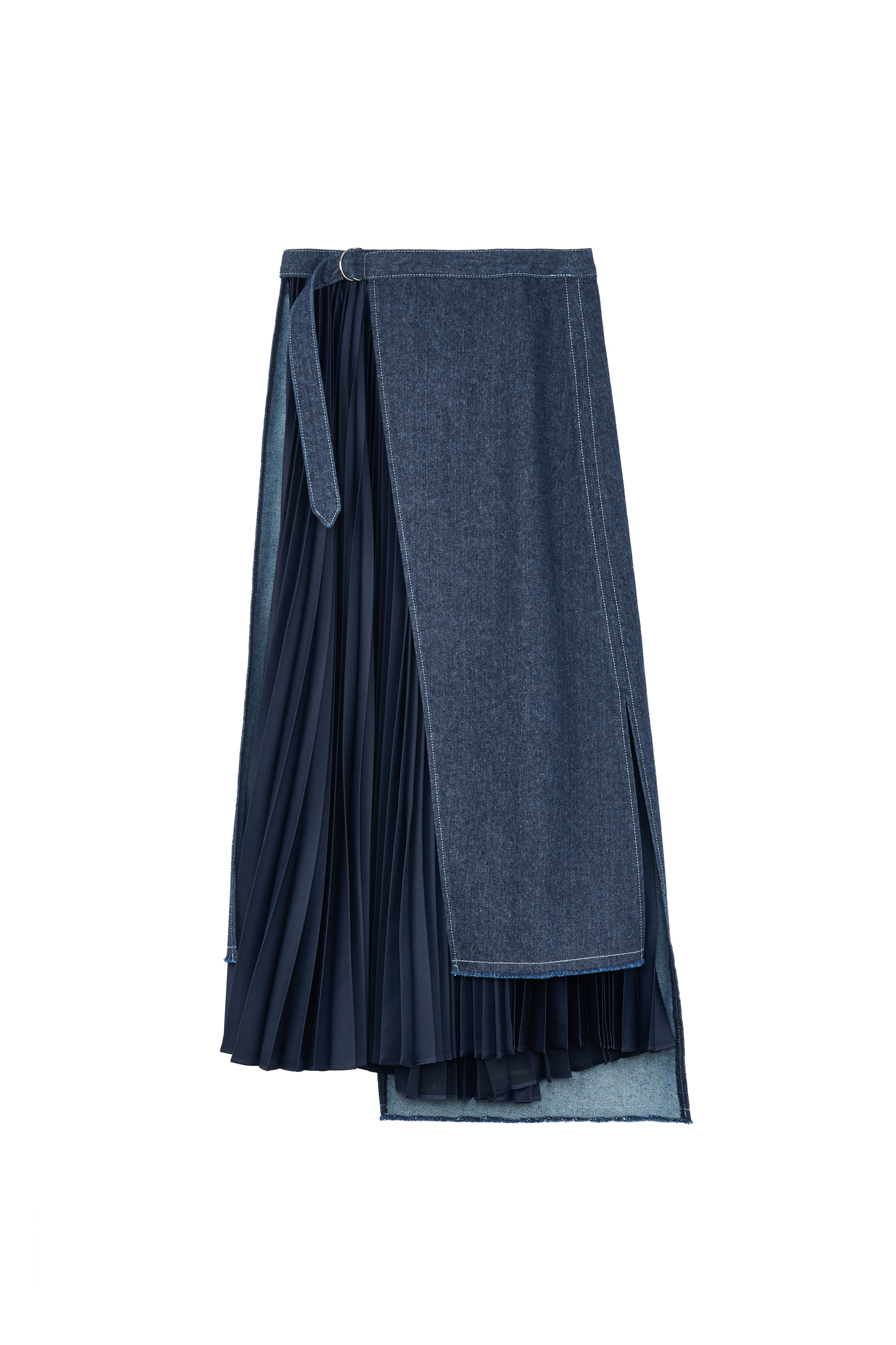 DEMEULE TWO PIECES SKIRT_NAVY