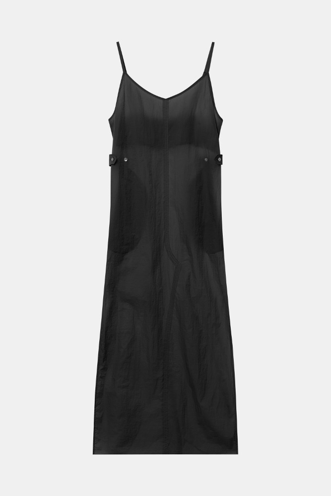 ORA SEE-THROUGH DRESS black